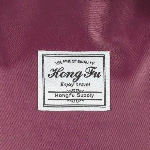 Összecsukható utazótáska kerekeken, 3 méretben, vízálló, lila 50 l