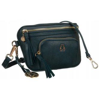   LuluCastagnette Stanny sötétzöld női műbőr kisválltáska