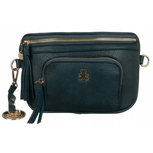 LuluCastagnette Stanny sötétzöld női műbőr kisválltáska