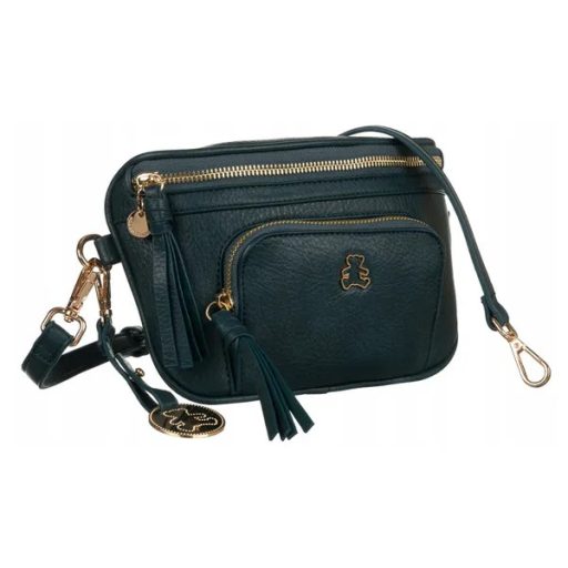 LuluCastagnette Stanny sötétzöld női műbőr kisválltáska