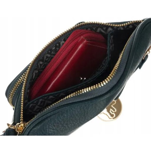 LuluCastagnette Stanny sötétzöld női műbőr kisválltáska