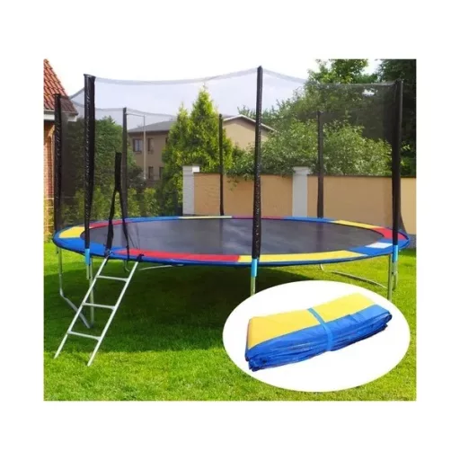 Színes trambulin rugóvédő szivacs 8ft (244–250 cm), dupla rétegű PVC