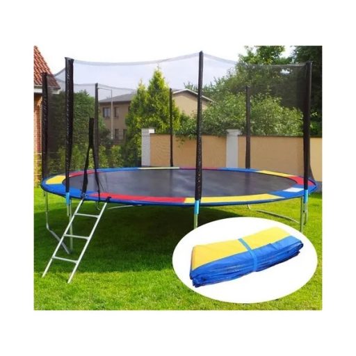 Színes rugótakaró trambulinhoz, 366-374 cm (12ft), UV-álló PVC