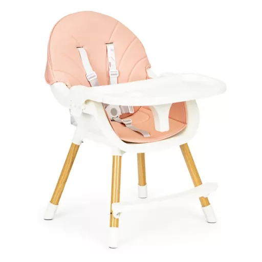 Ecotoys 2 az 1-ben állítható etetőszék, 6–36 hó, 5 pontos öv, 20 kg