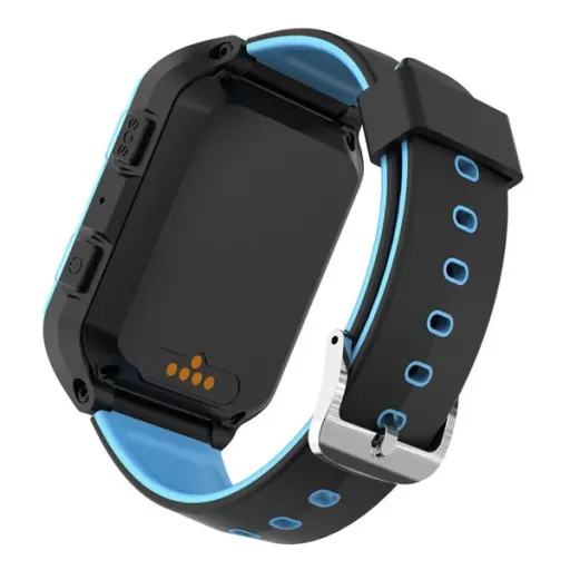 Gyerek 4G GPS okosóra IP65, 1.69'' érintőkijelző, kék/fekete