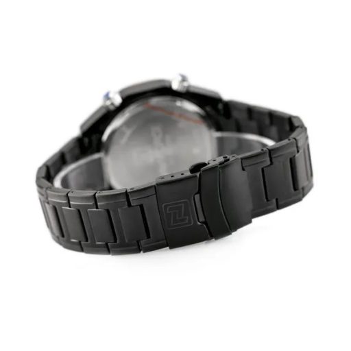 Naviforce Glock férfi kvarc karóra, fekete/piros, WR30, stopper, fém szíj