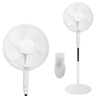   Álló ventilátor 45 W, 40 cm, 3 sebesség, 3 mód, időzítő 7,5 h, távirányító