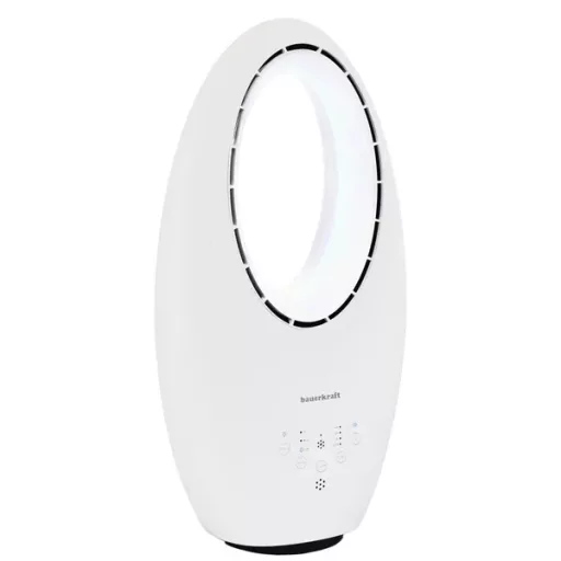 Lapát nélküli álló ventilátor 60 W – 3 mód, távirányító, 7,5 h időzítő, LED