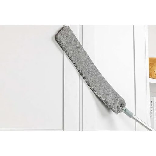 Teleszkópos portörlő kefe, 84–250 cm, 2 cserélhető fejjel, mikroszálas