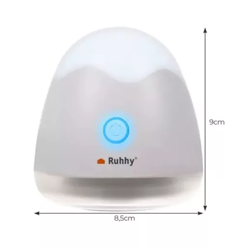 2 az 1-ben bolyhszedő és LED éjjeli lámpa, 6 pengés fej, cserebetét