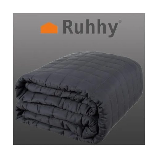 Súlyozott takaró 150x200 cm, 8 kg, szürke, pamut huzat