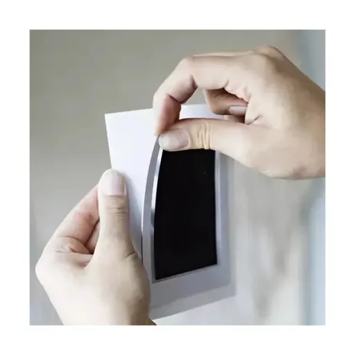 Babatappancs és kézlenyomat készítő, fekete tinta, 5,7×9,9 cm, újrahasználható