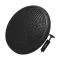 Szenzoromotoros egyensúlypárna pumpával, 34 cm, fekete, PVC