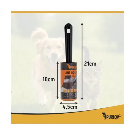 Purlov ruhatisztító szöszeltávolító henger 15 tekercs, 600 lap