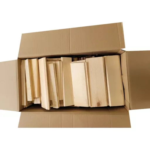 Száraz lucfenyő gyújtófa, 14 kg, gyors begyújtáshoz