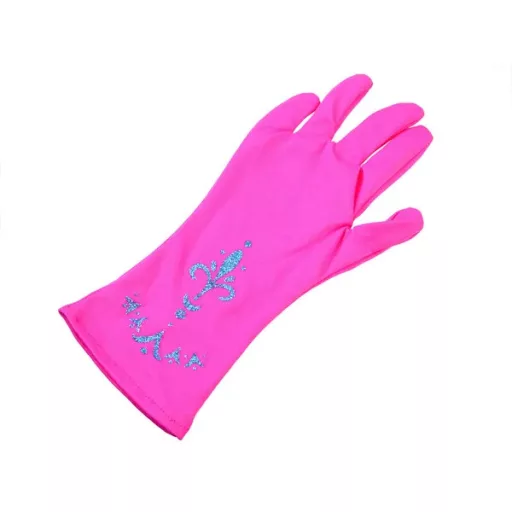 Hercegnő jelmez kiegészítő szett: korona, fonott hajcsat, jogar, kesztyű