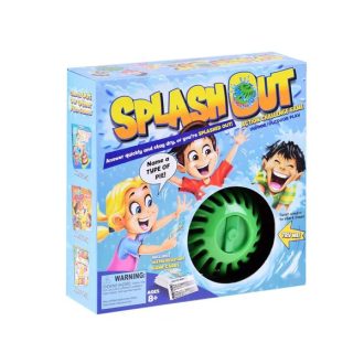   Splash Out vízbomba kvízjáték időzítős labdával, kártyákkal