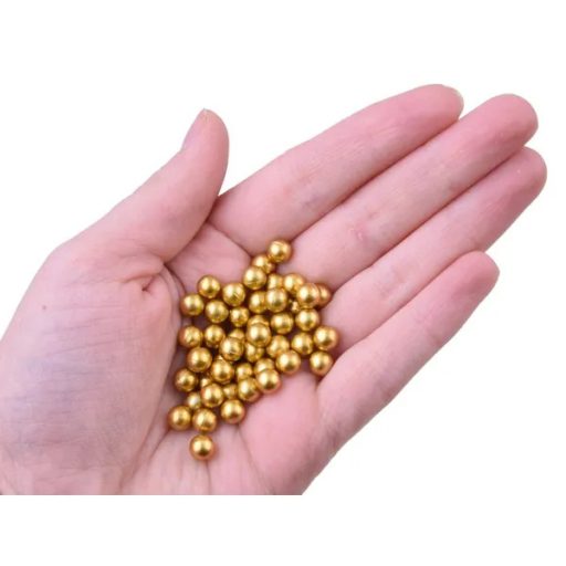 6 mm műanyag airsoft BB golyók palackban, kb. 125 g