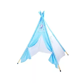  Unikornis mintás tipi játszósátor gyerekeknek, 145×110 cm