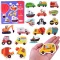 Járműves kirakó készlet, 23 db kétrészes karton puzzle, 3+ év