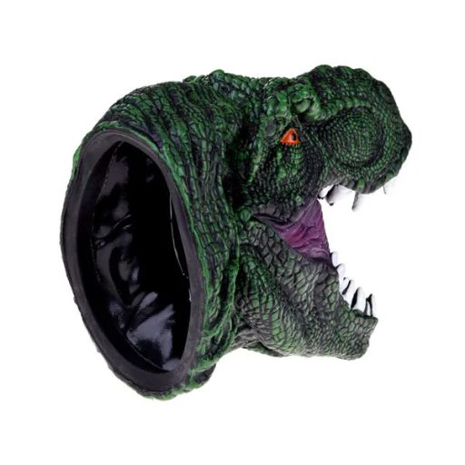 T-Rex dinoszaurusz gumibáb kézbáb, 19,5×9×14 cm