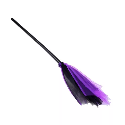 Gyermek boszorkány jelmez szett lila szoknya M (100-115 cm)