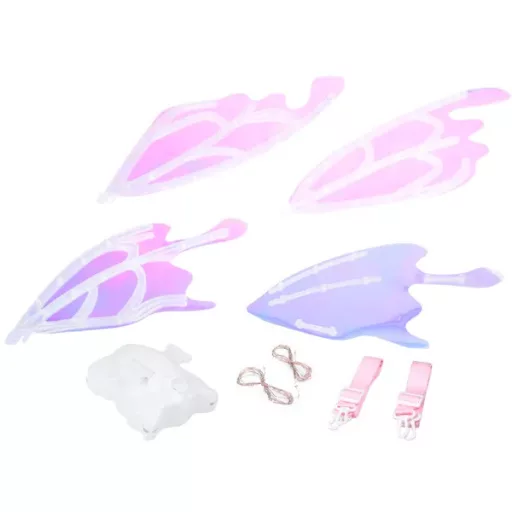 Varázslatos led tündérszárnyak gyerekeknek