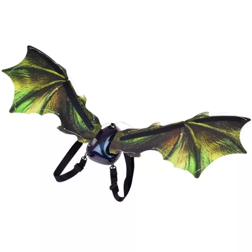 LED-es, hanggal mozgó sárkányszárny jelmez gyerekeknek, 85 cm fesztáv