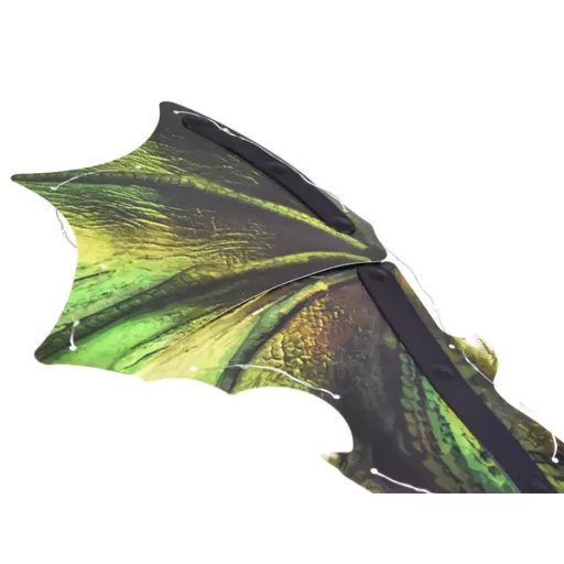 LED-es, hanggal mozgó sárkányszárny jelmez gyerekeknek, 85 cm fesztáv