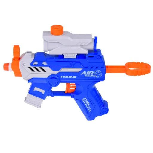 Habszivacslövedékes pisztoly szett céltávcsővel, 6 db lövedék