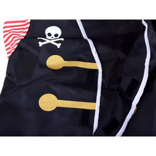 Gyerek kalóz jelmez készlet karddal, távcsővel és kalappal, 3+ év