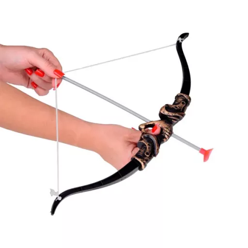 Gyerek lovag jelmez kiegészítő készlet karddal, íjjal, pajzzsal és tegezzel