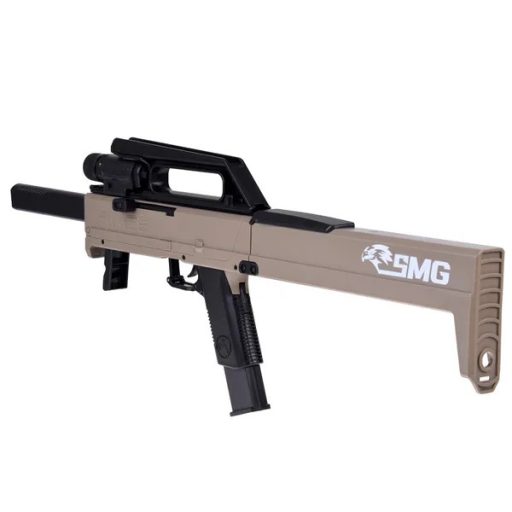 Gyermek 68 cm-es habszivacs töltényes játékpuska hang- és fényhatással