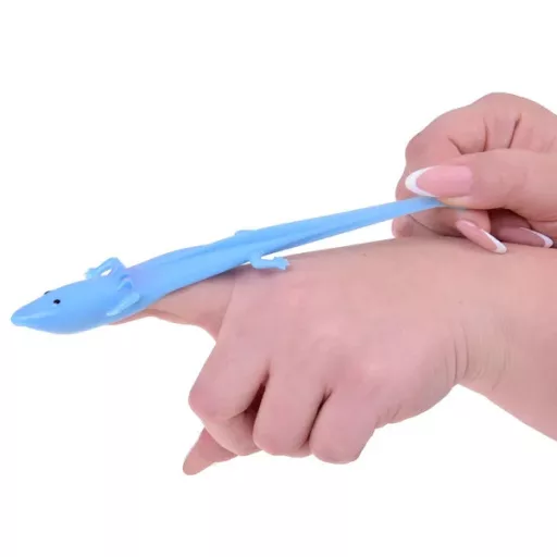 Repülő gyík stresszoldó gumijáték ujjra húzható, 9 cm