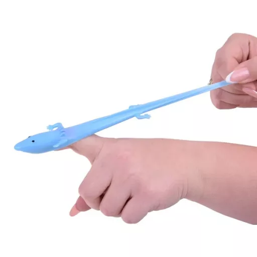Repülő gyík stresszoldó gumijáték ujjra húzható, 9 cm