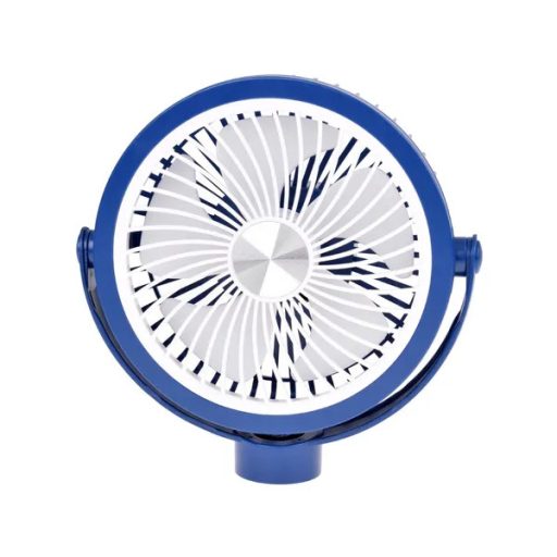 Halk mini USB asztali ventilátor, 360° forgatható fej, 3 seb., fehér