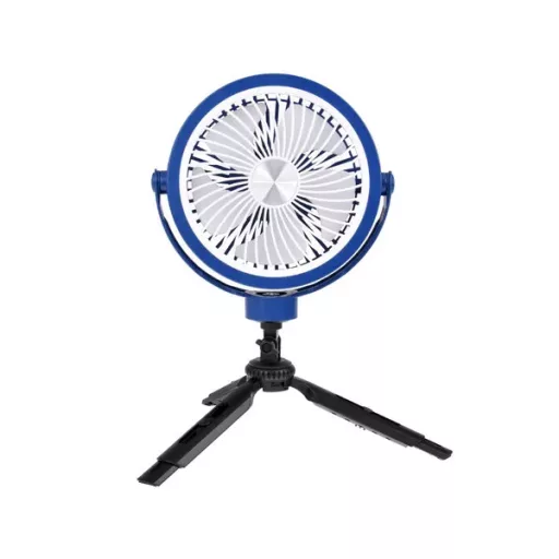 Halk mini USB asztali ventilátor, 360° forgatható fej, 3 seb., fehér