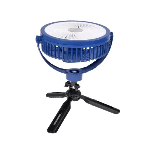 Halk mini USB asztali ventilátor, 360° forgatható fej, 3 seb., fehér