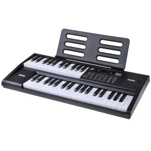 61 billentyűs elektronikus zongora SPLIT funkcióval, LED kijelzővel, mikrofonnal