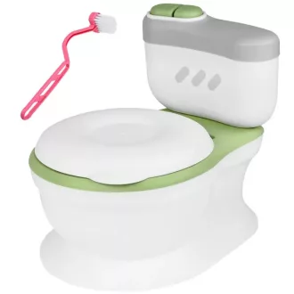   Interaktív bili puha párnával, zenével és törlőkendő-tartóval