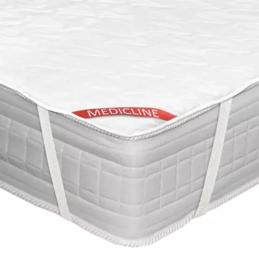 Antiallergén steppelt mikroszálas matracvédő gumis fehér 90x200 cm