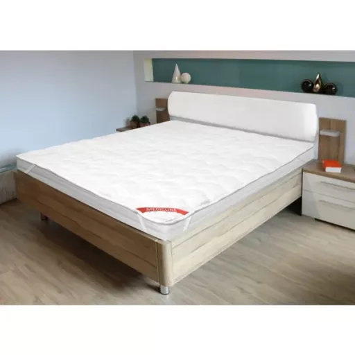 Antiallergén steppelt mikroszálas matracvédő 200x220 cm, fehér