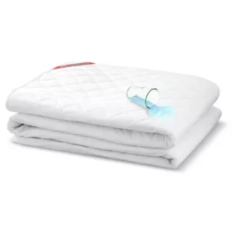   Vízálló steppelt matracvédő 200x220 cm, antiallergén mikroszál, gumipánt