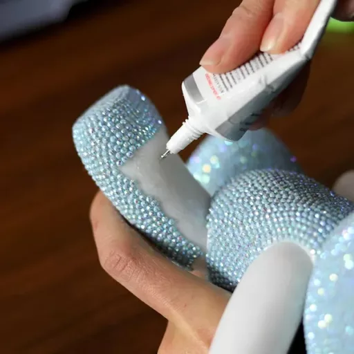 5D gyémántszemes kirakó készlet – maci figura, 38 cm