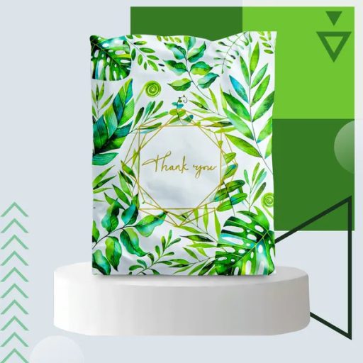 Erős futár műanyag tasak 310x420 mm, 50 db, Thank You dizájn