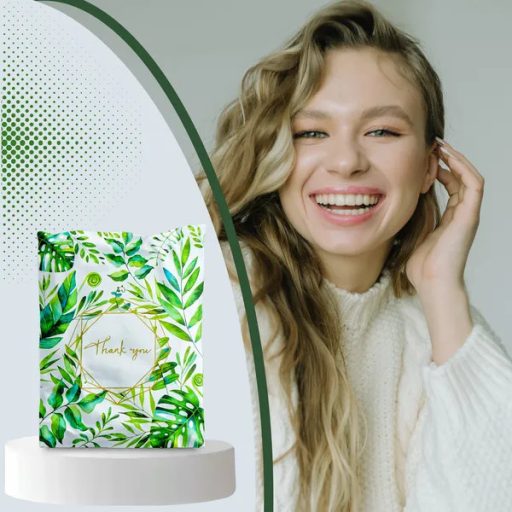 Erős futár műanyag tasak 310x420 mm, 50 db, Thank You dizájn