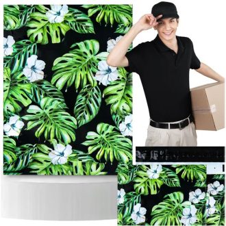   Futár politasak 310x420 mm, dzsungel minta, extra erős, 50 db