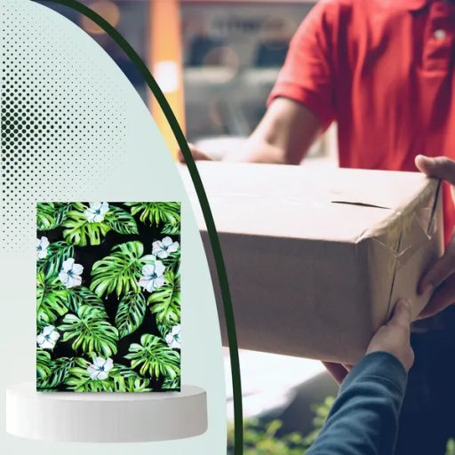 Futár politasak 310x420 mm, dzsungel minta, extra erős, 50 db