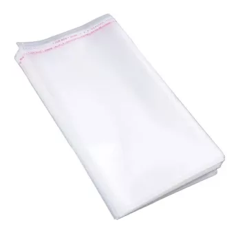   Önzáró OPP celofán tasakok, élelmiszerbiztos, 20×36 cm, 100 db