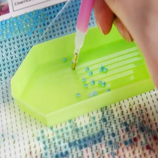 Diamond painting készlet fa kereten 30×40 cm – Őzikék minta